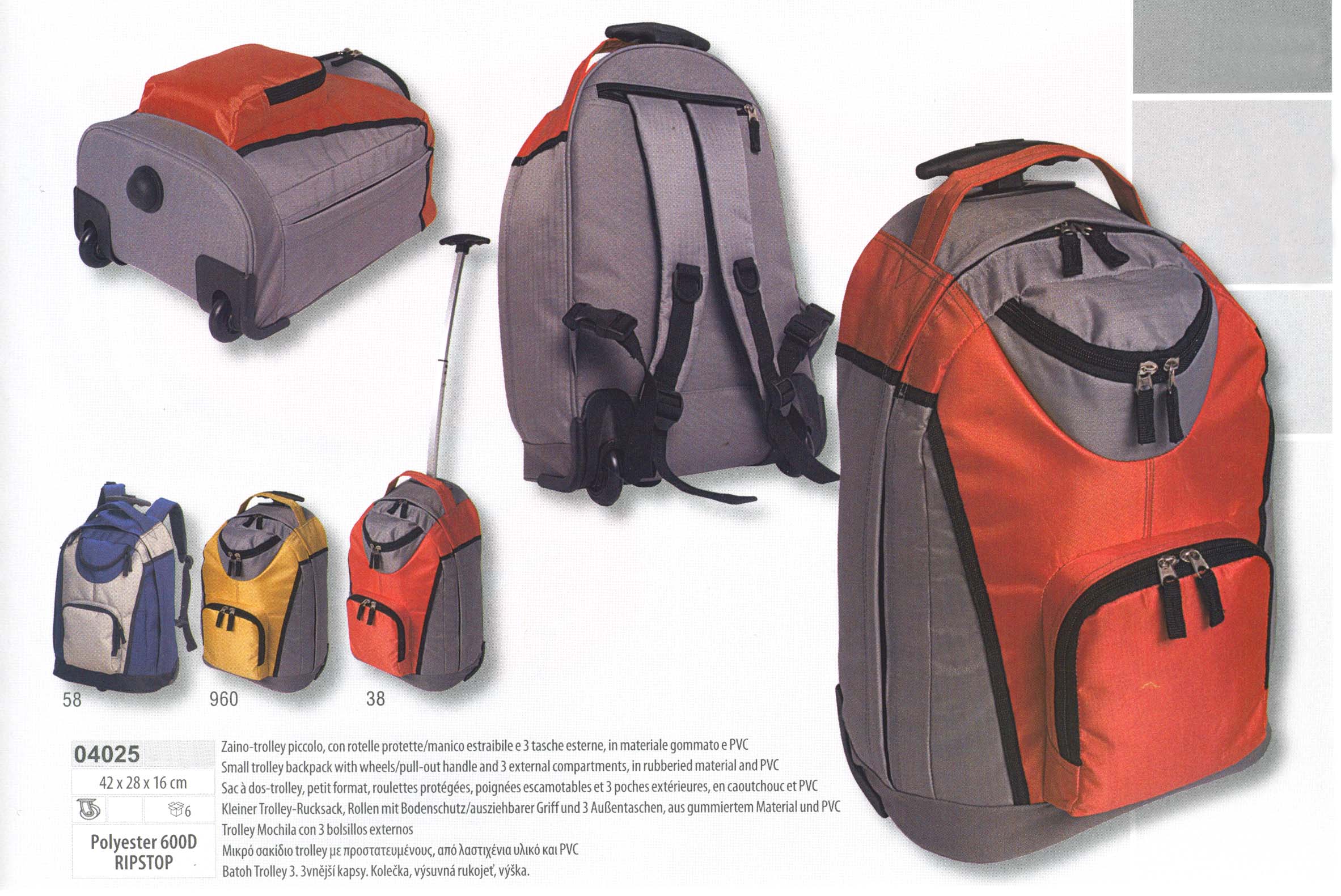 Zaino trolley piccolo