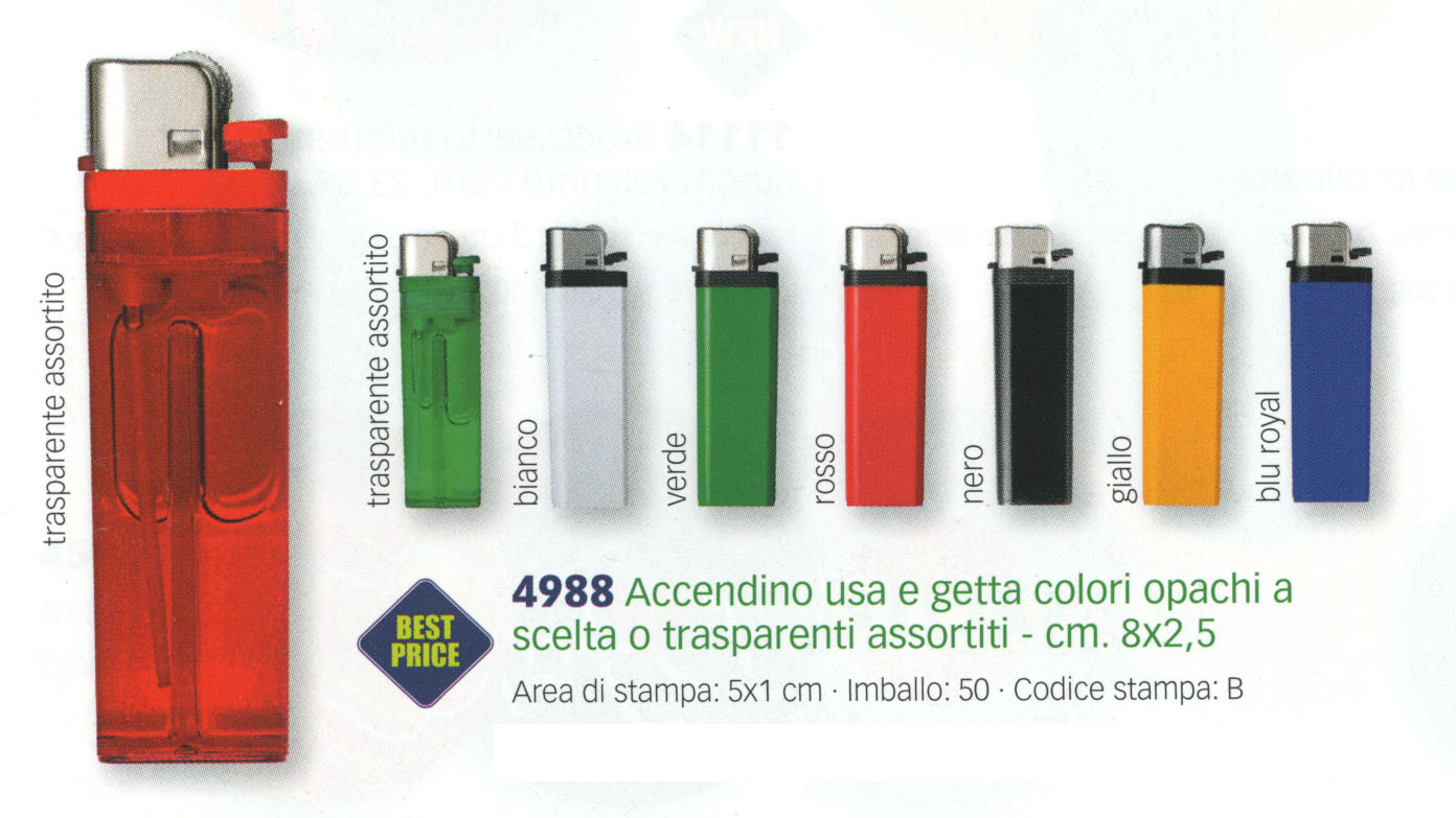 Accendino usa e getta