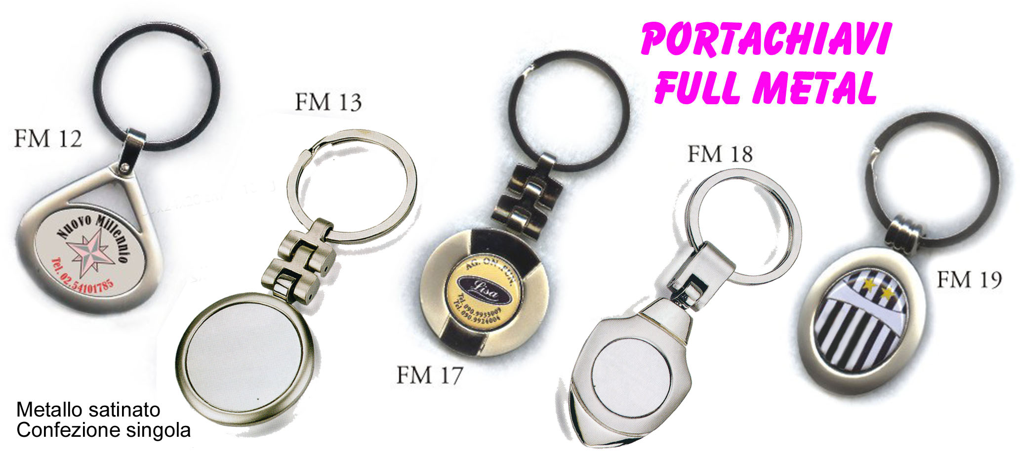 PORTACHIAVI FULL METAL