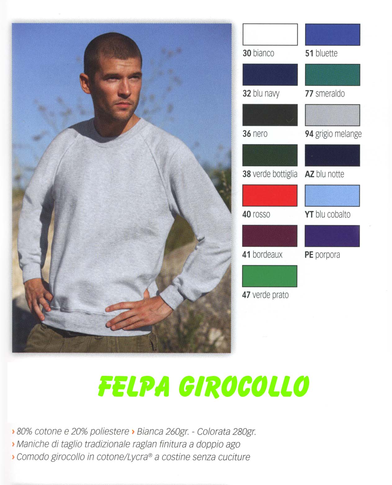 FELPA GIROCOLLO